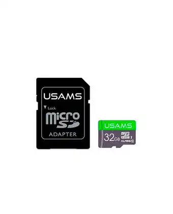 Tiendas EFE Tarjeta micro sd high speed 32g + adapter usams oferta