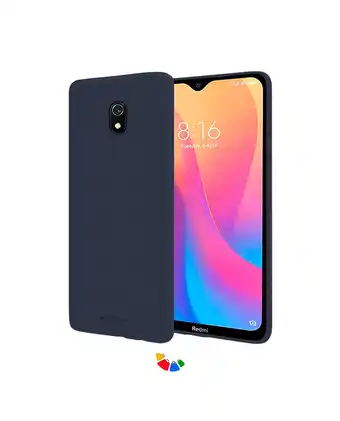 Tiendas EFE Funda/case para xiaomi redmi 8a soft feeling - azul oferta