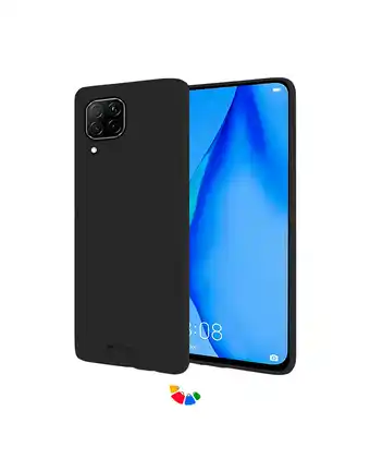 Tiendas EFE Funda/case para huawei p40 lite soft feeling - negro oferta