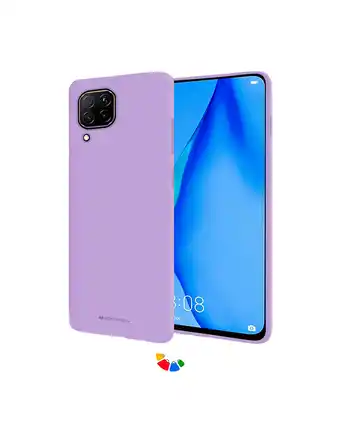 Tiendas EFE Funda/case para huawei p40 lite soft feeling goospery - lila oferta