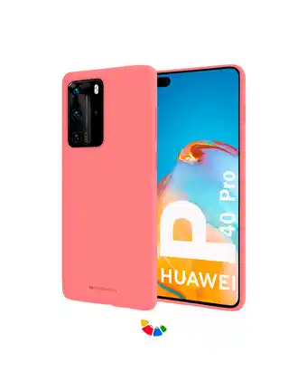 Tiendas EFE Funda/case para huawei p40 pro soft feeling goospery - coral oferta