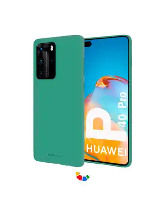 Tiendas EFE Funda/case para huawei p40 pro soft feeling goospery - verde oferta