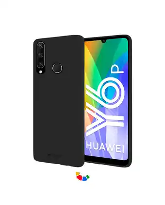 Tiendas EFE Funda/case para huawei y6p soft feeling goospery - negro oferta