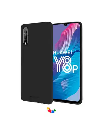 Tiendas EFE Funda/case para huawei y8p soft feeling goospery - negro oferta