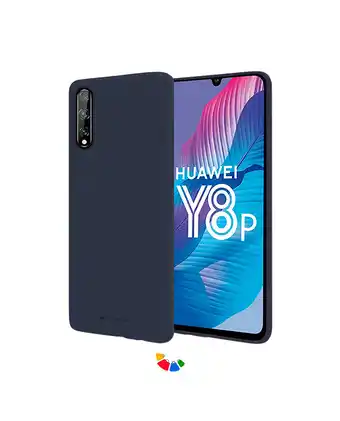 Tiendas EFE Funda/case para huawei y8p soft feeling goospery - azul oferta