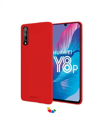 Tiendas EFE Funda/case para huawei y8p soft feeling goospery - rojo oferta
