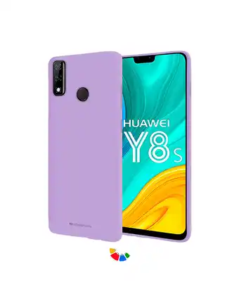 Tiendas EFE Funda/case para huawei y8s soft feeling goospery - lila oferta