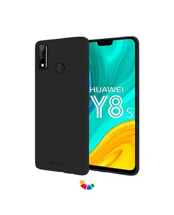 Tiendas EFE Funda/case para huawei y8s soft feeling goospery - negro oferta