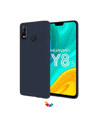Tiendas EFE Funda/case para huawei y8s soft feeling goospery - azul oferta