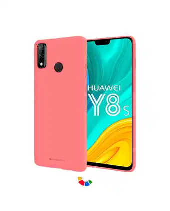 Tiendas EFE Funda/case para huawei y8s soft feeling goospery - coral oferta
