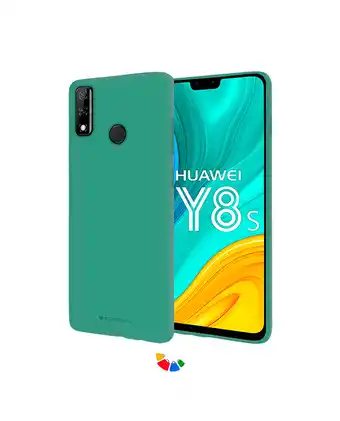 Tiendas EFE Funda/case para huawei y8s soft feeling goospery - verde oferta