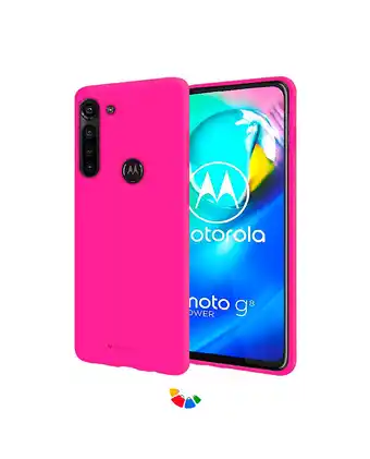 Tiendas EFE Funda/case para motorola g8 power soft feeling - fucsia oferta