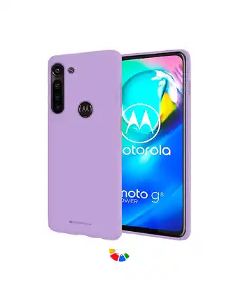 Tiendas EFE Funda/case para motorola g8 power soft feeling - lila oferta