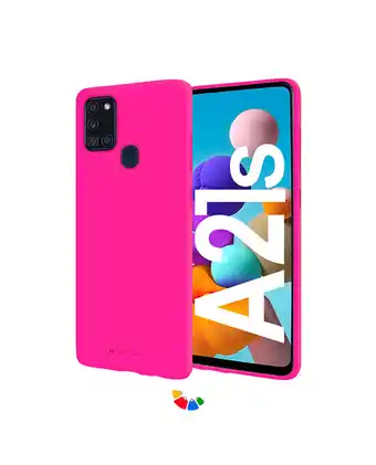 Tiendas EFE Funda/case para samsung a21s soft feeling goospery - fucsia oferta