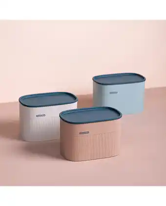 Tiendas EFE Organizador de baño para papel pinmoo - blanco oferta