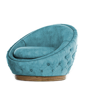 Tiendas EFE Sillón home premium ariel celeste oferta