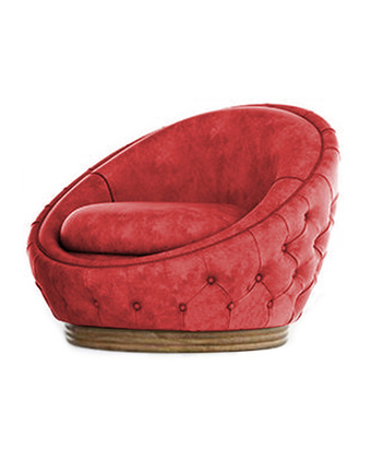 Tiendas EFE Sillón home premium ariel rojo oferta