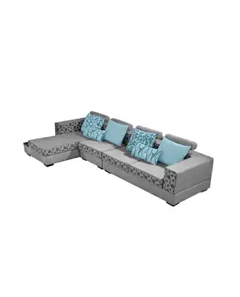 Tiendas EFE Seccional home premium izquierdo sky gris oferta