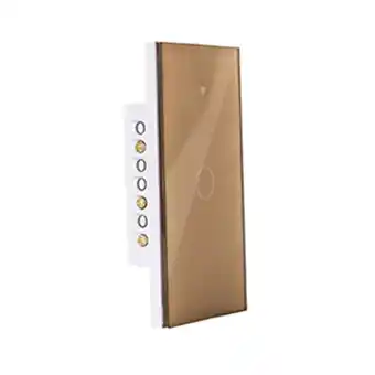 Tiendas EFE Interruptor inteligente iswitch 1 toque ismart - dorado oferta