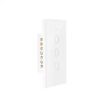 Tiendas EFE Interruptor inteligente iswitch 3 toques ismart - blanco oferta