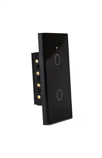 Tiendas EFE Interruptor inteligente iswitch 2 toques ismart - negro oferta
