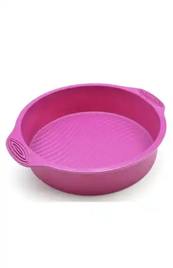 Tiendas EFE Molde silicona redondo 23x6.3 cm purple oferta