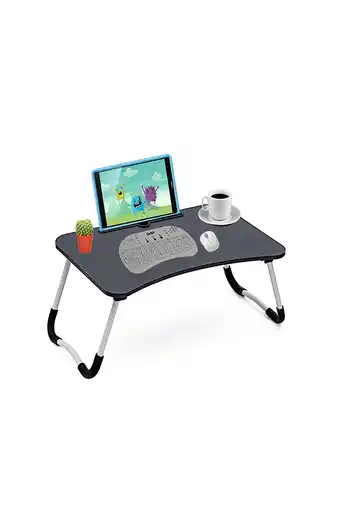 Tiendas EFE Mesa plegabe multiuso portátil - negro oferta