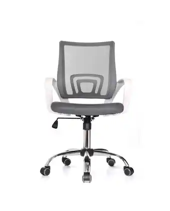 Tiendas EFE Silla de escritorio giratoria atlantis gris oferta