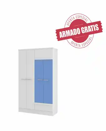 Tiendas EFE Ropero casabella porto 4 puertas 1 cajón oferta