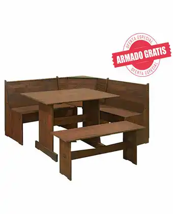 Tiendas EFE Comedor esquinero casabella germania madera oferta