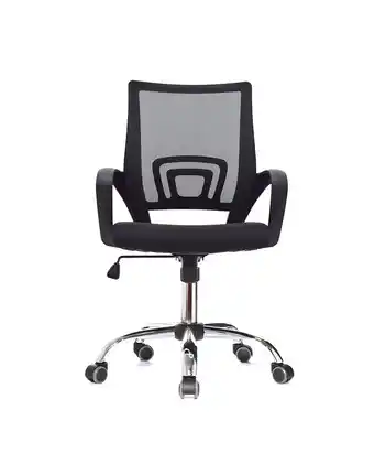 Tiendas EFE Silla de escritorio giratoria atlantis negro oferta