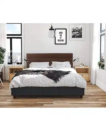 Tiendas EFE Cabecera flotante villa hogar france king - chocolate oferta