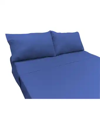 Tiendas EFE Juego de sábanas alondra 1.5 plazas 150h - azulino oferta