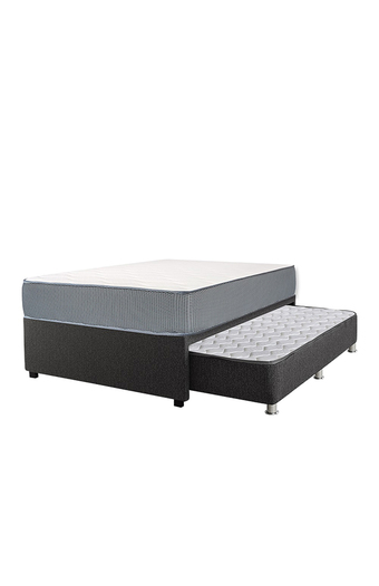 Tiendas EFE Cama divan forli capella superside 2 plazas + colchón + 2 almohadas silicona + 1 protector oferta