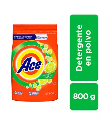 Tiendas EFE Detergente ace aroma limón 800g oferta