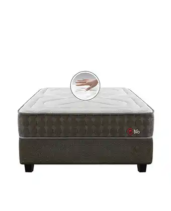 Tiendas EFE Cama americana forli bio 2 plazas + colchón + 2 almohadas visco 100% + 1 protector oferta