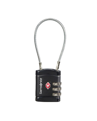 Tiendas EFE Candado con combinación 3 dial - negro oferta