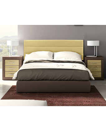 Tiendas EFE Cabecera flotante villa hogar france queen - beige oferta