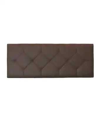 Tiendas EFE Cabecera villa hogar rombo 1.5 plazas marrón oferta
