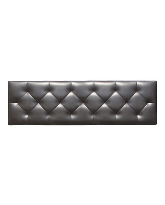 Tiendas EFE Cabecera villa hogar rombo large king negro oferta