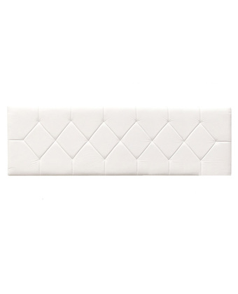 Tiendas EFE Cabecera villa hogar rombo large king blanco oferta