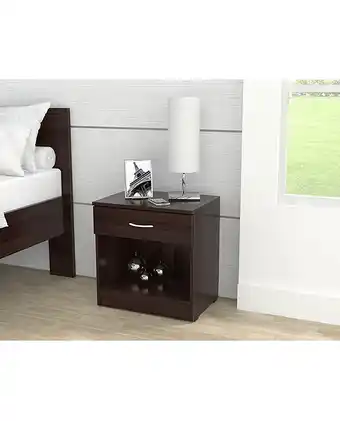 Tiendas EFE Velador villa hogar reiven de 1 cajón - villa hogar oferta