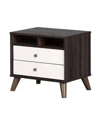 Tiendas EFE Velador villa hogar mina de 2 cajones - villa hogar oferta