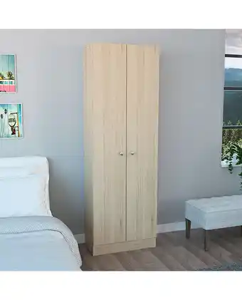 Tiendas EFE Closet decohome 2 puertas home / - rovere / blanco oferta