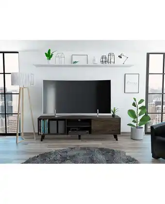 Tiendas EFE Rack para tv cincinnati 1 puerta - coñac oferta