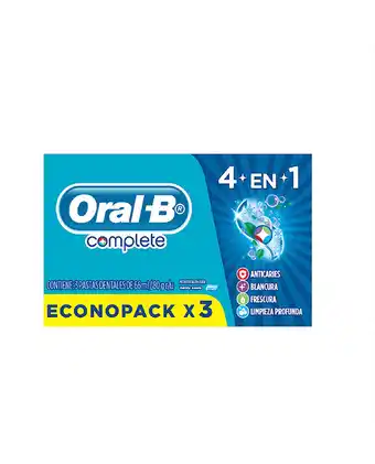 Tiendas EFE Pasta dental oral-b complete 4en1 66 ml oferta
