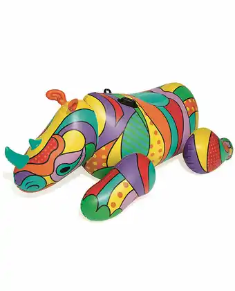 Tiendas EFE Flotador inflable pop rhino bestaway oferta