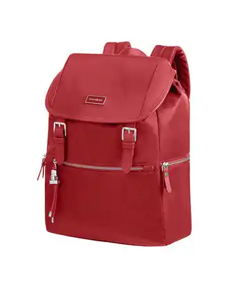 Tiendas EFE Mochila karissa biz 14.1 ";solapa usb roja oferta