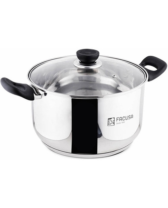 Tiendas EFE Olla facusa n°24 tapa de vidrio oferta