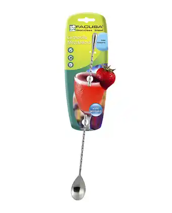 Tiendas EFE Cucharilla mezcladora para bar facusa 30cm oferta